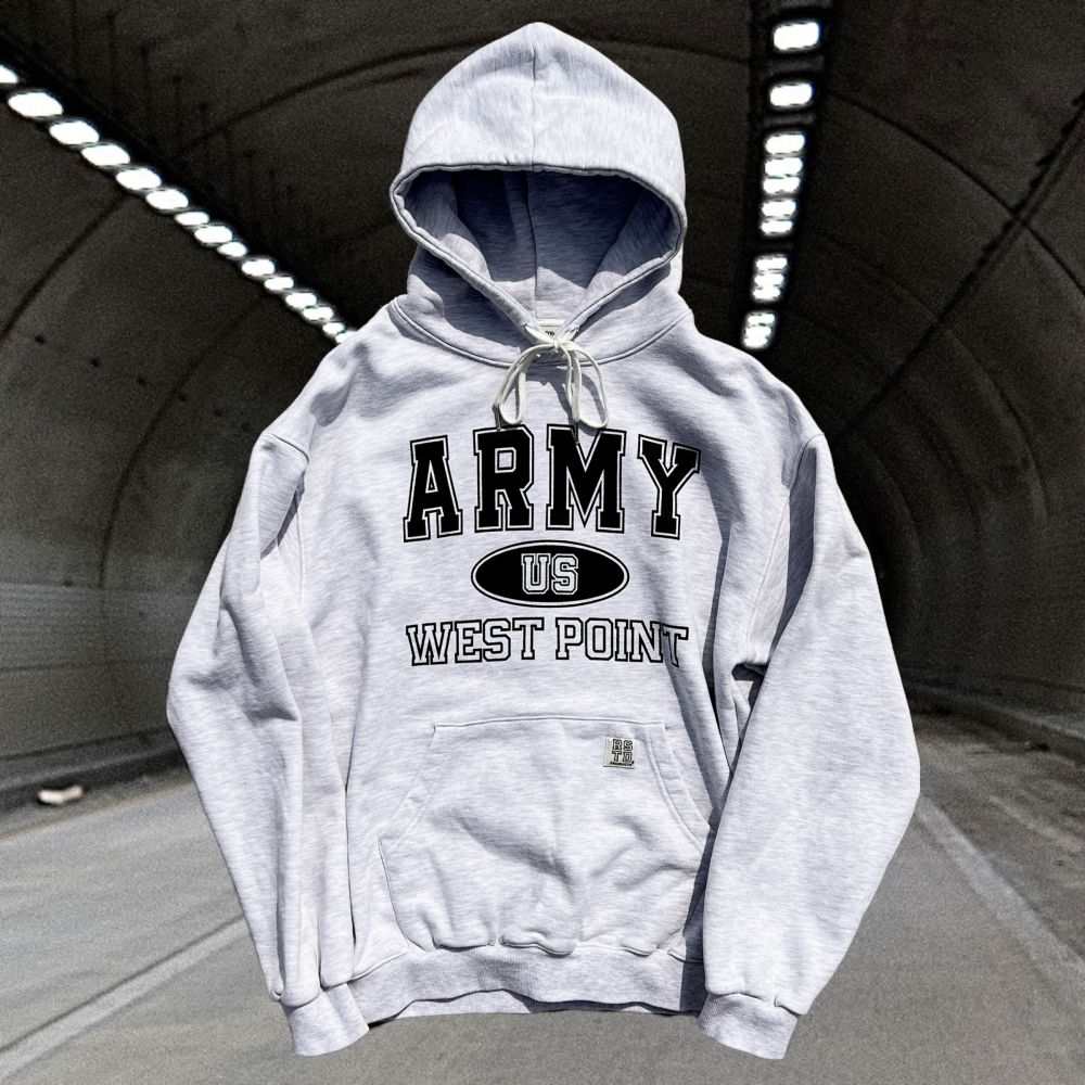 Army West Point Hoodie - W Melange Grey