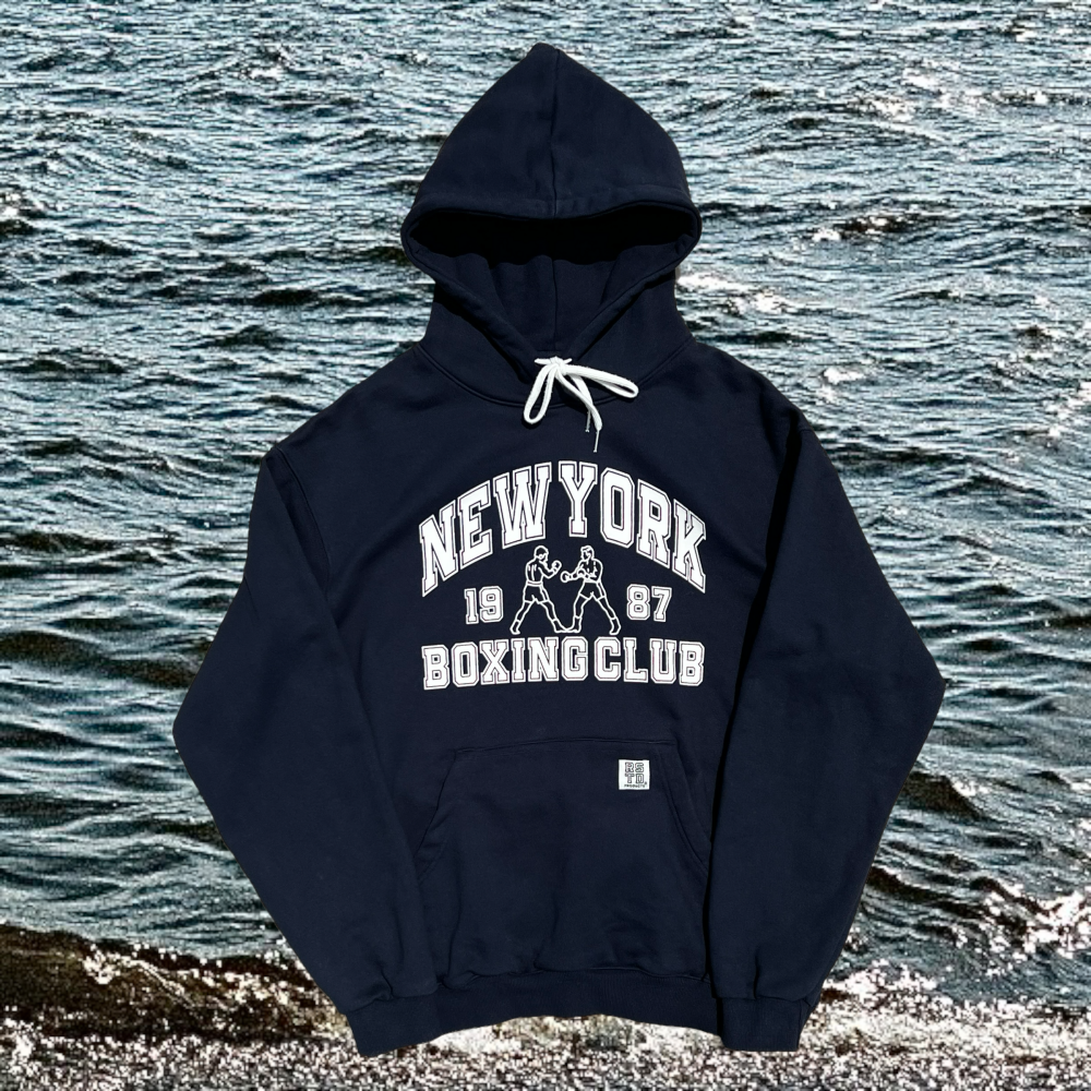 New York Boxing Club Hoodie - Navy